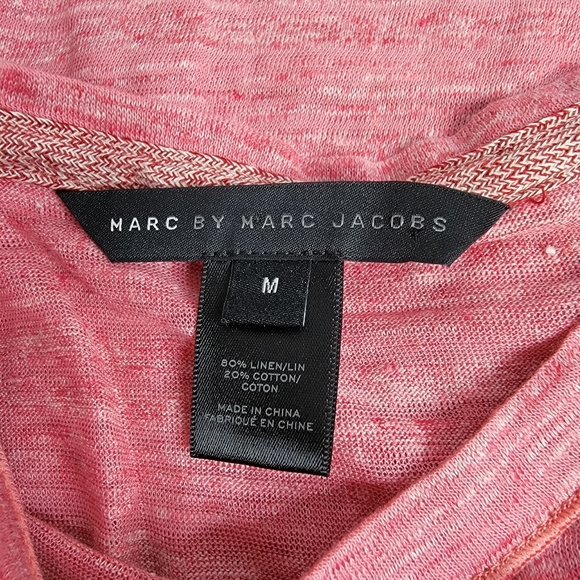 Marc Jacobs M Heathered Pink Blouse - Picture 2 of 2